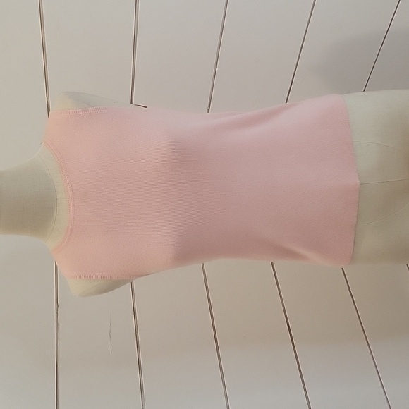 Ellen Tracy Linda Allard petite small pink sleeveless top - Picture 1 of 3